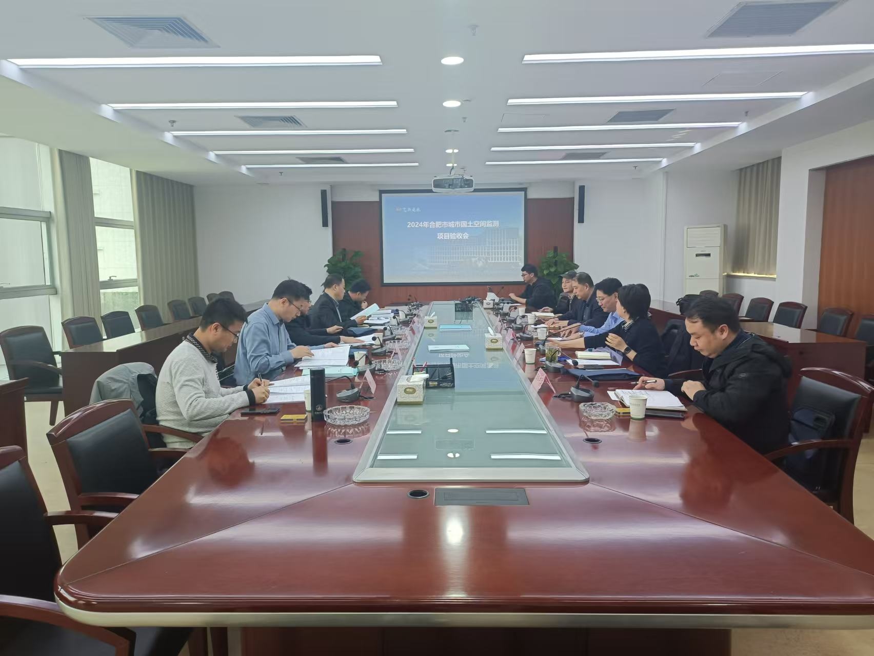 飛燕遙感丨2024年合肥市城市國土空間監測項目順利驗收